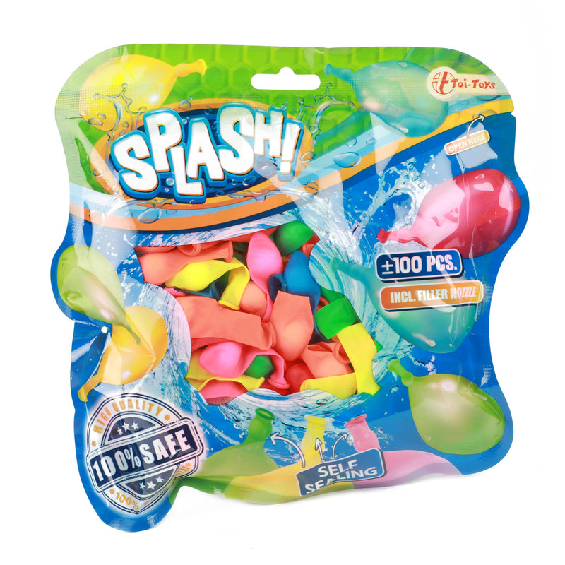 Load image into Gallery viewer, Splash Zelfsluitende Waterballonnen, 100st.