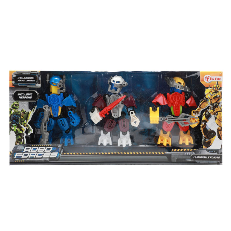 Load image into Gallery viewer, Roboforces Constructierobots Warrior, 3st.