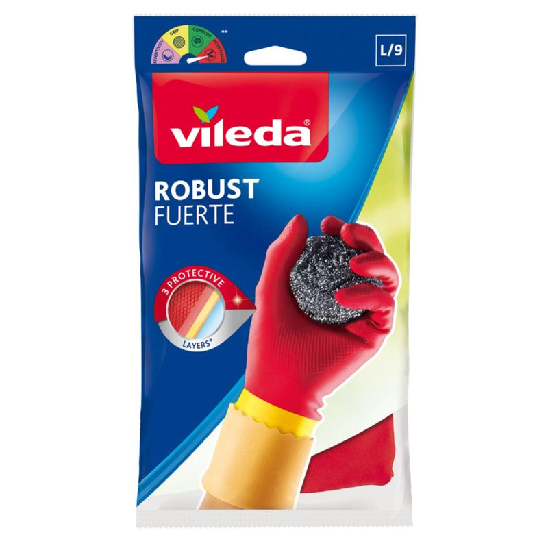 Load image into Gallery viewer, Vileda handschoenen robust large 1 paar