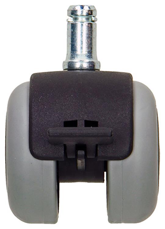 Afbeelding laden in galerijviewer, Mack by tente 1058957 - zwenkwiel met enkele wielrem vork pp, met stift 50 mm | 5 stuks