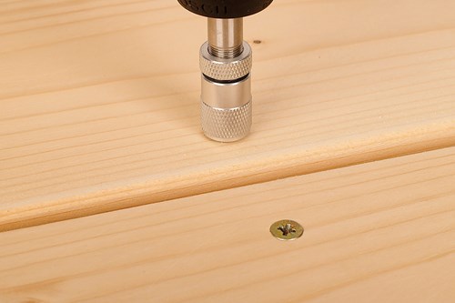 Load image into Gallery viewer, Wolfcraft bithouder | met schroefdiepte-instelling | l=72mm | 1 stuk - 2425000