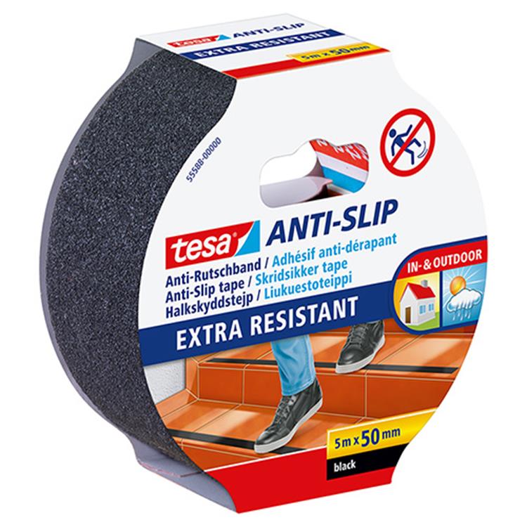 Afbeelding laden in galerijviewer, Tesa - anti-slip e | ft 5 m x 50 mm | zwart