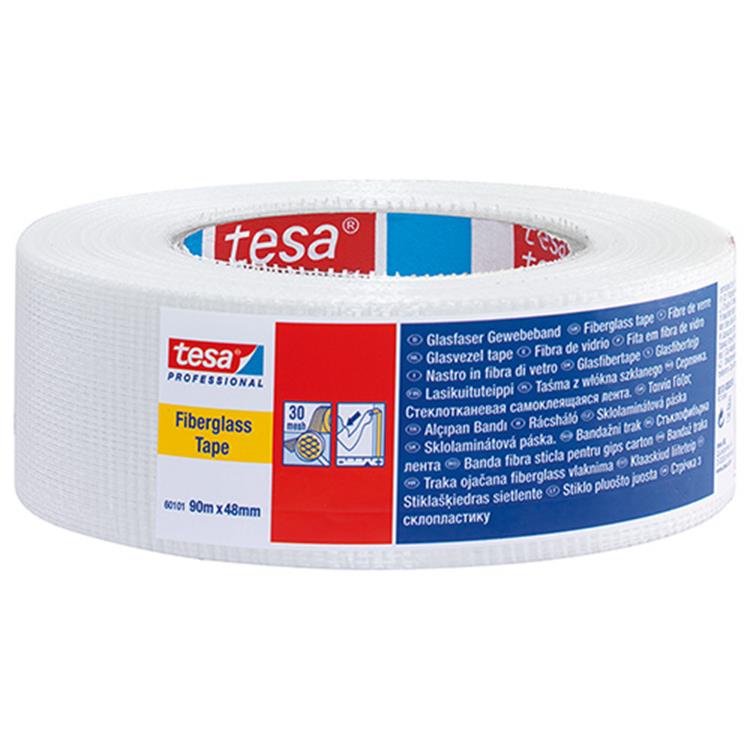 Afbeelding laden in galerijviewer, Tesa professional tesa® professional - glasvezeltape - gipsplaatverbindingen - zelfklevend - wit - 45m x 48mm