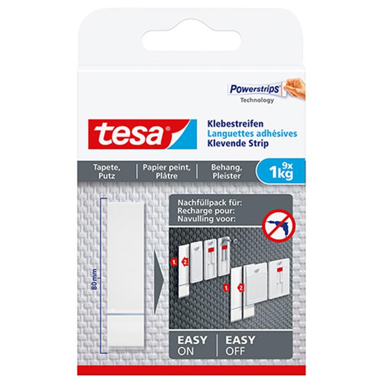 Afbeelding laden in galerijviewer, Tesa 1051198 - powerstrips® gevoelige oppervlakken 1kg | 5 stuks