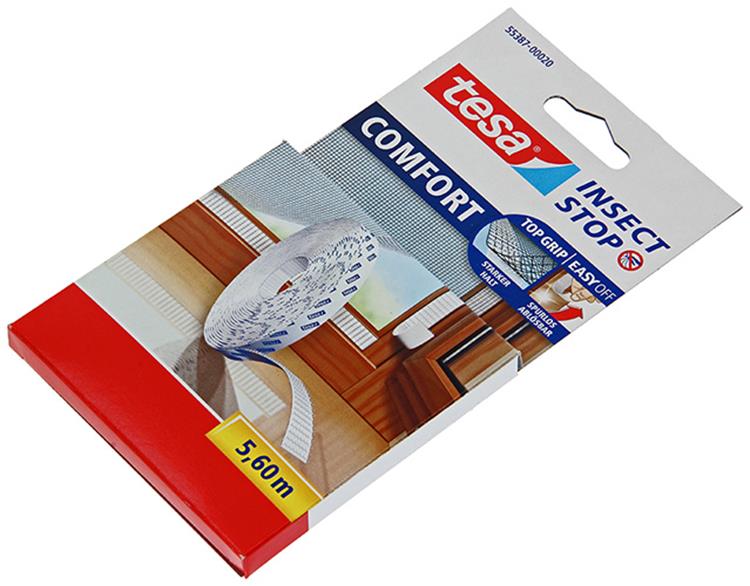 Afbeelding laden in galerijviewer, Tesa 1050481 - insect stop premium klittenbandtape 5,6m | 22 stuks