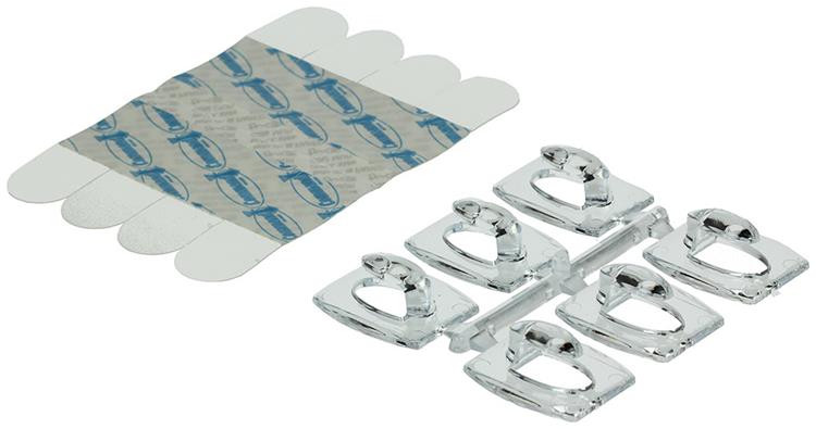 Afbeelding laden in galerijviewer, 3m 1009235 - command kl haakjes transp | 12 stuks