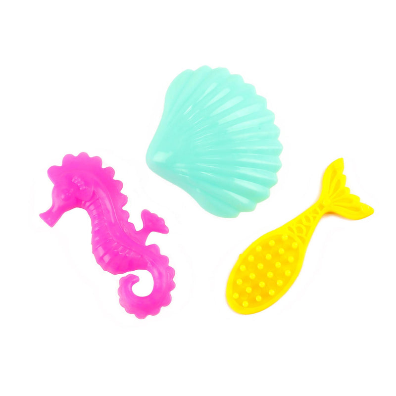 Afbeelding laden in galerijviewer, Toi-toys mermaids zeemeerminpop met accessoires, 12cm