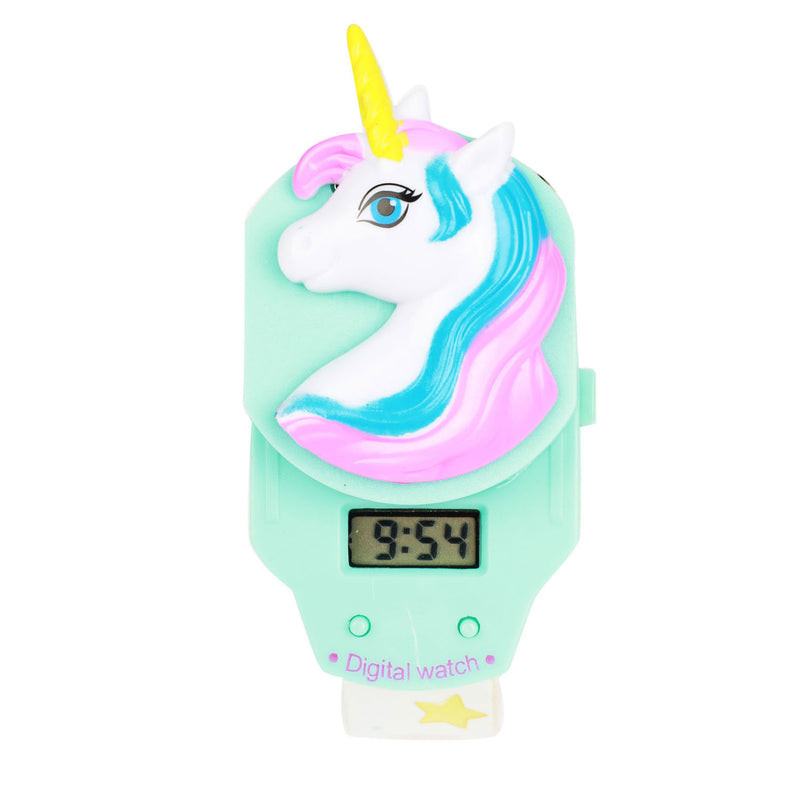 Chargez l'image dans la visionneuse de la galerie, Dream horse digitaal horloge eenhoorn