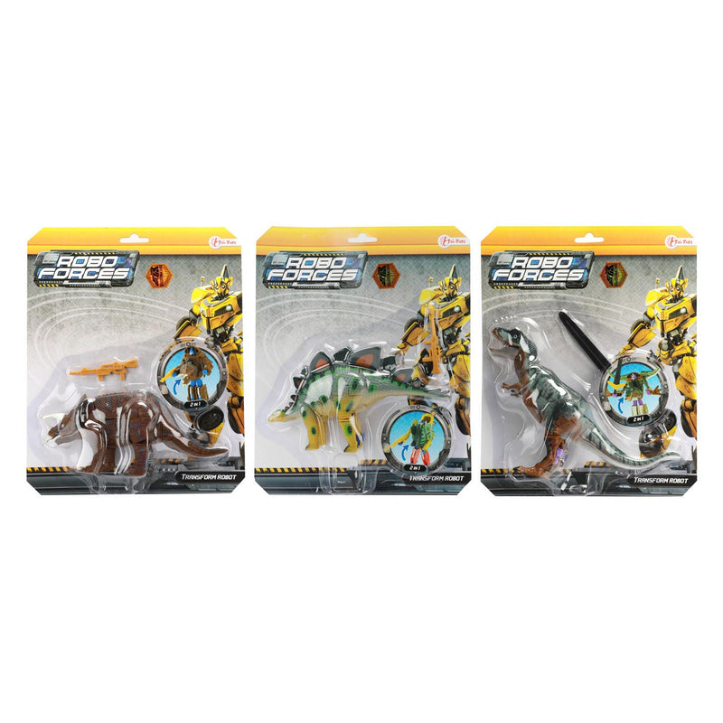 Afbeelding laden in galerijviewer, Twisk roboforces veranderrobot dino 30115z