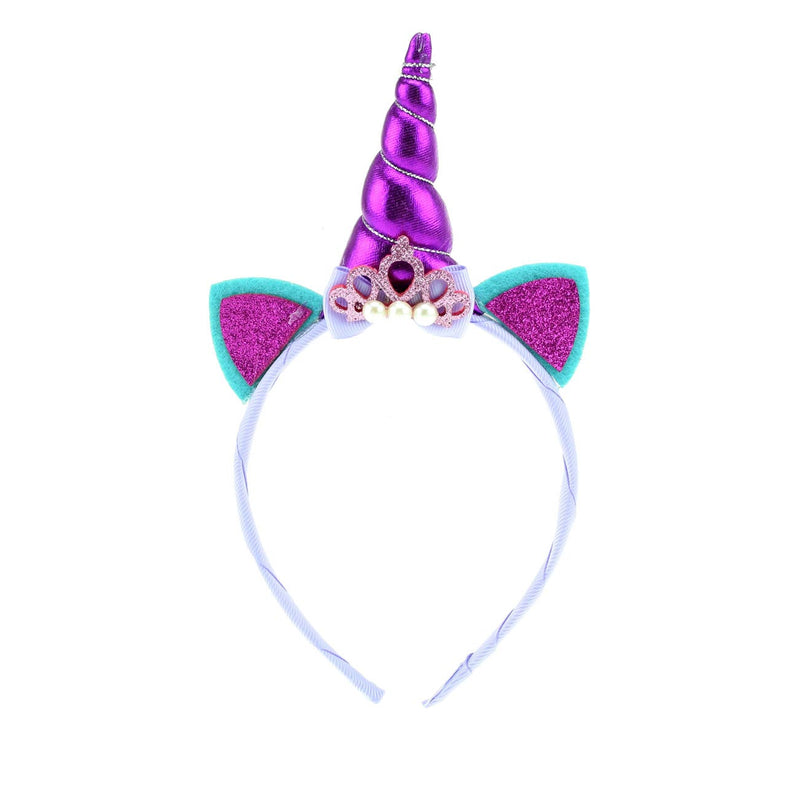 Load image into Gallery viewer, Dream horse diadeem eenhoorn paars
