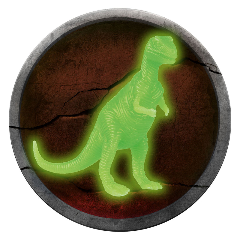 Load image into Gallery viewer, World of Dinosaurs Glown in the Dark Dino, 4st.