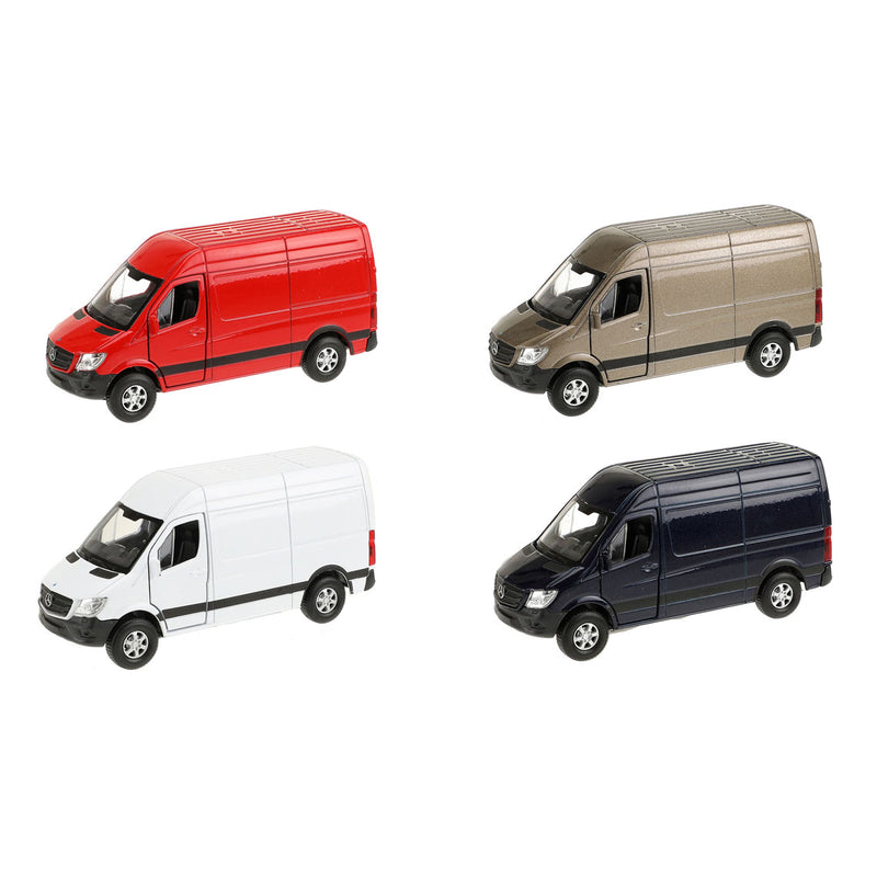 Load image into Gallery viewer, Toi-toys welly mercedes-benz sprinter panel bus modelauto 1:34