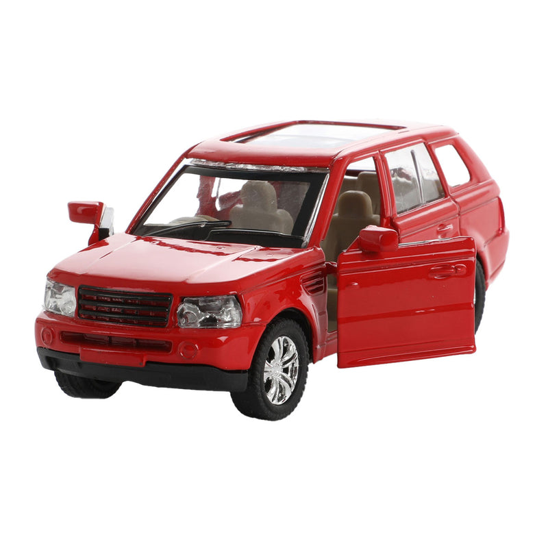 Afbeelding laden in galerijviewer, Toi-toys auto pull back met caravan 1:48
