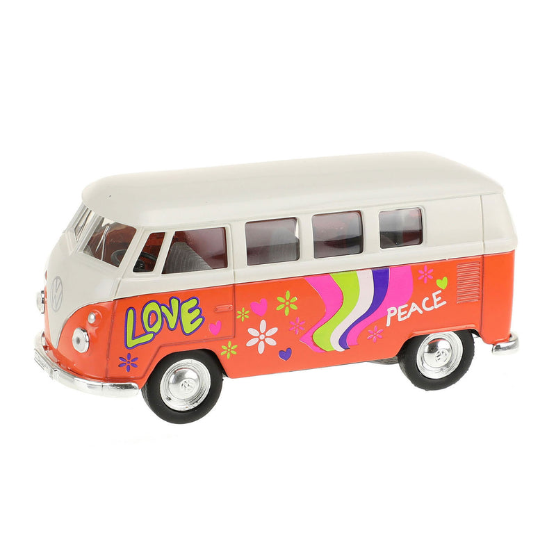 Load image into Gallery viewer, Welly Volkswagen 1962 Bus met Print Modelauto