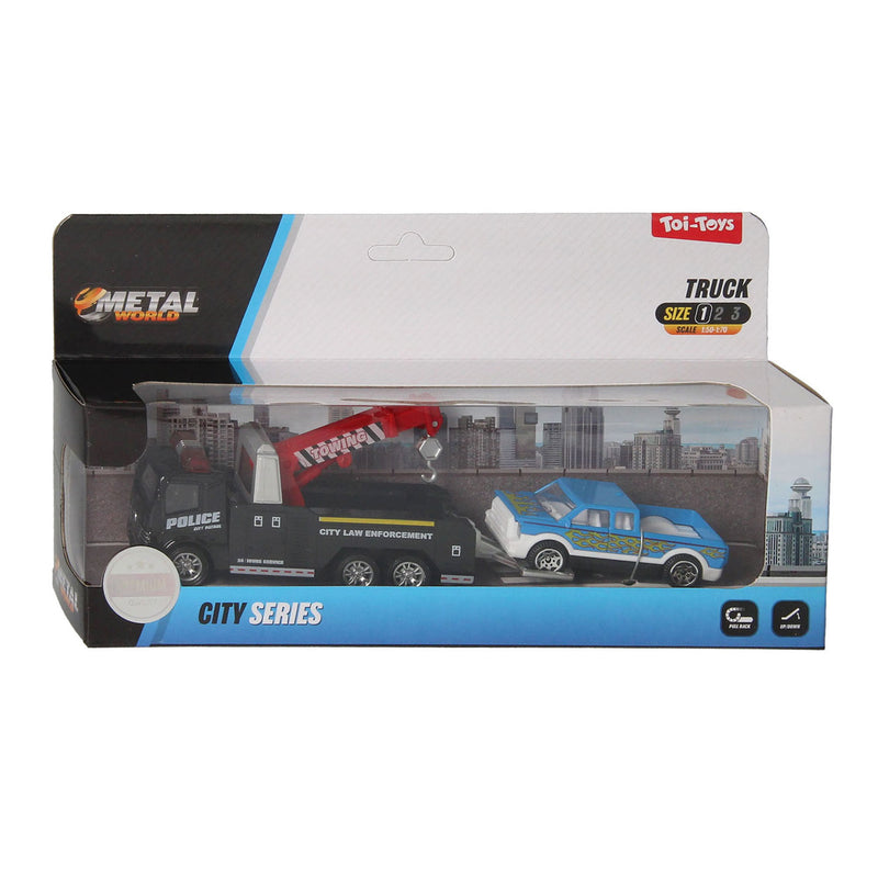 Load image into Gallery viewer, Toi-toys metalworld frictie werkvoertuig - 2dlg.