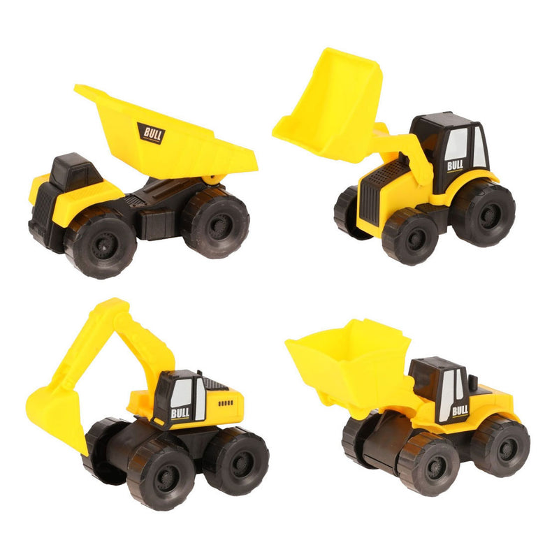 Load image into Gallery viewer, Vehicool bouwvoertuigen set - 4st