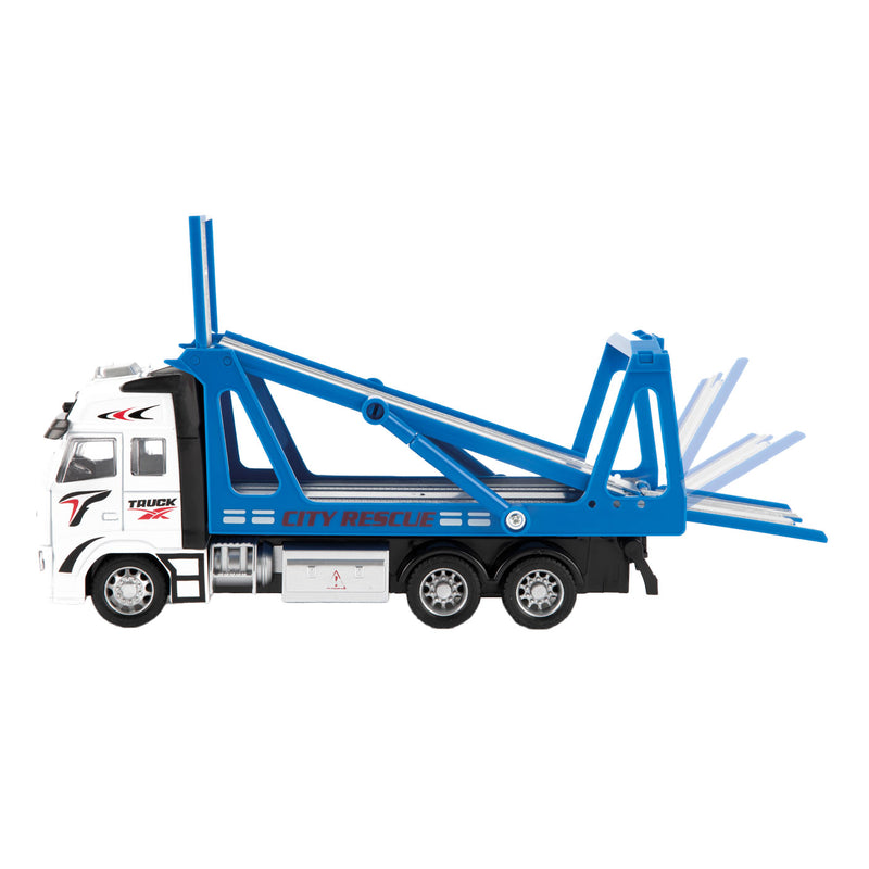Afbeelding laden in galerijviewer, Toi-toys sleepwagen blauw 12 cm