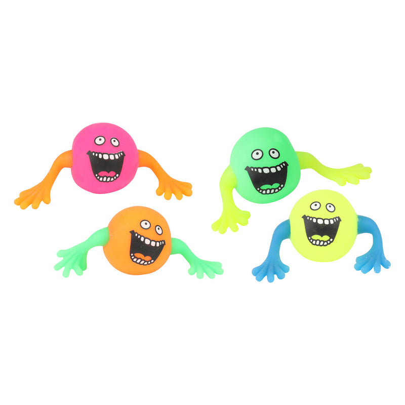Load image into Gallery viewer, Toi-toys anti stressbal monster met armen