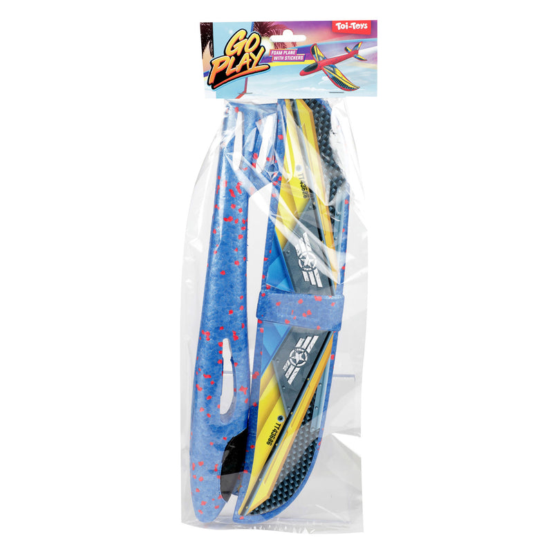 Afbeelding laden in galerijviewer, Toi-toys foam vliegtuig, 36cm