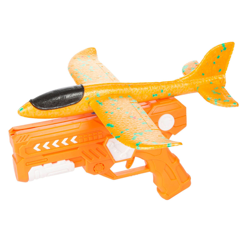 Load image into Gallery viewer, Toi-toys air foam vliegtuig met afschietpistool, 24cm