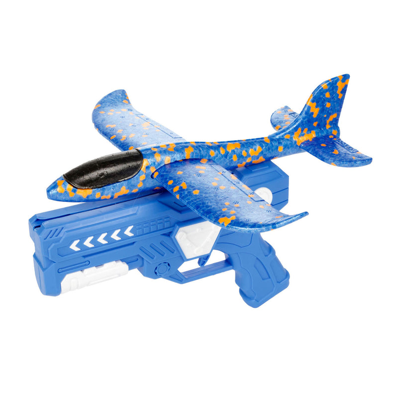Load image into Gallery viewer, Toi-toys air foam vliegtuig met afschietpistool, 24cm