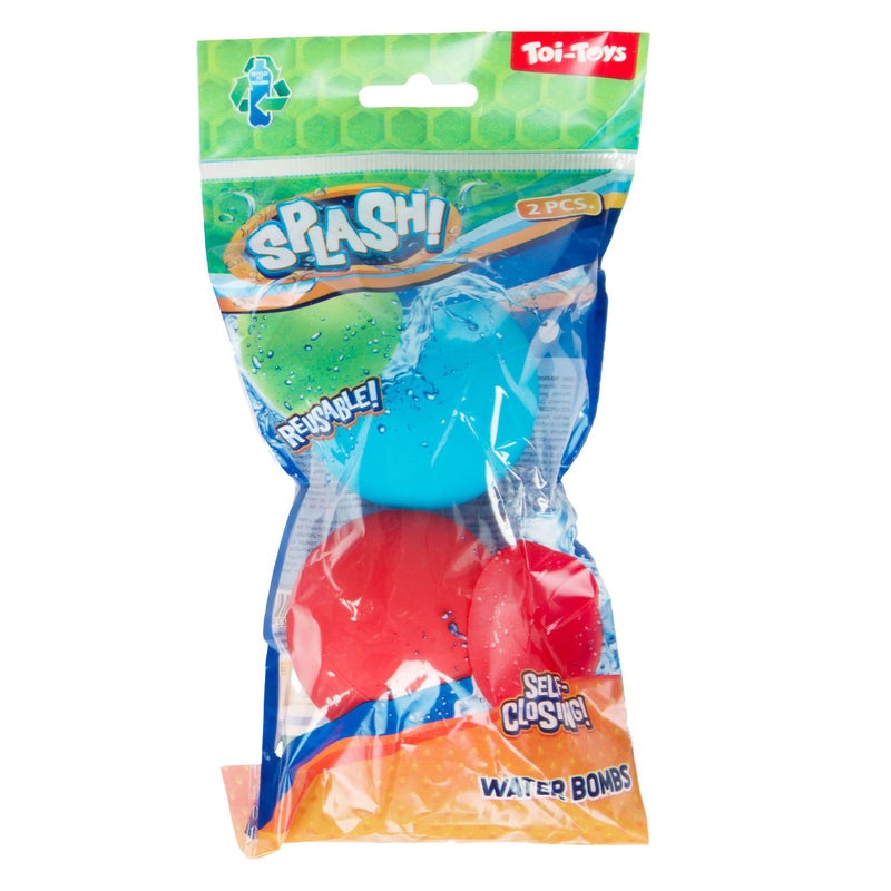 Afbeelding laden in galerijviewer, Splash waterballon herbruikbaar zelfsluitend, 2st.
