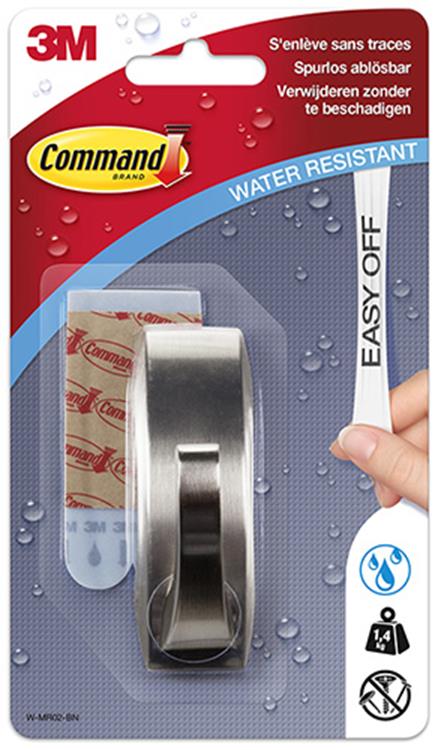 Afbeelding laden in galerijviewer, 3m 1006168 - wmr02bn comm modern geborsteld nickel m | 6 stuks