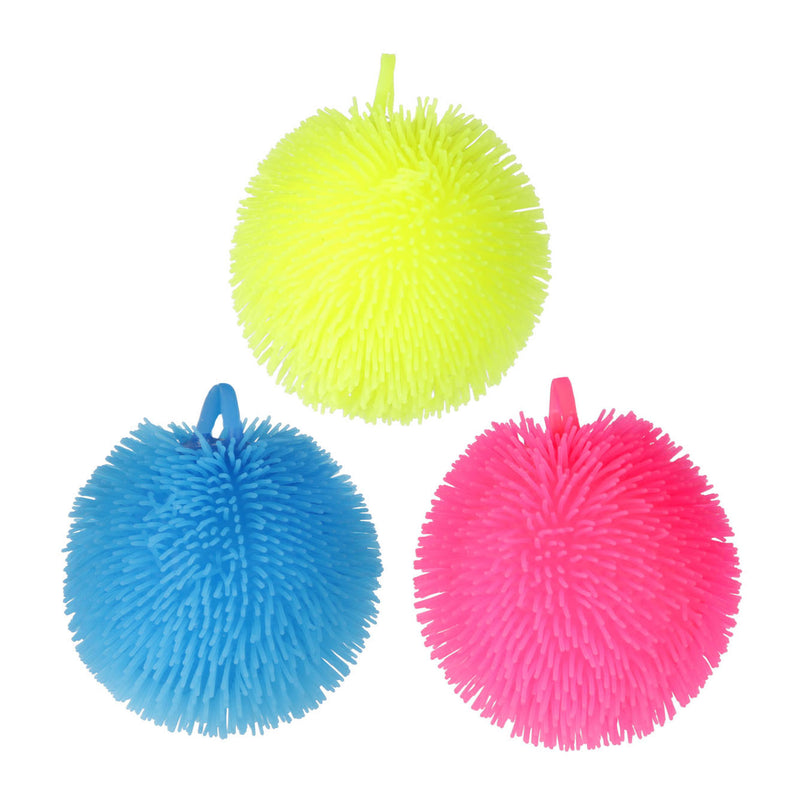 Cargue la imagen en el visor de la galería, Toi-toys pufferz knijppufferbal neon, 8cm