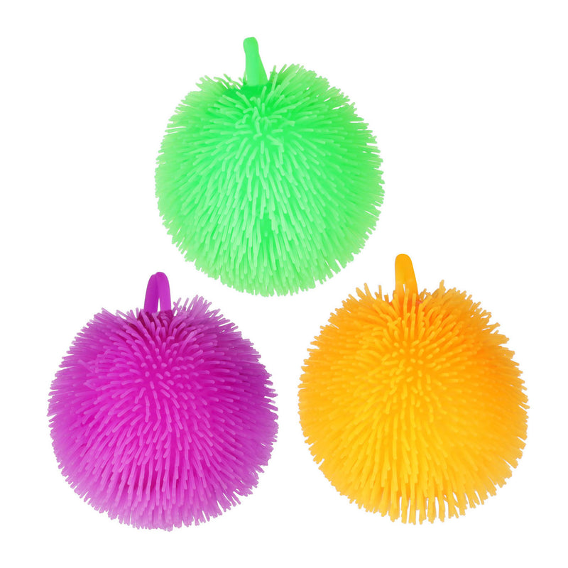 Cargue la imagen en el visor de la galería, Toi-toys pufferz knijppufferbal neon, 8cm