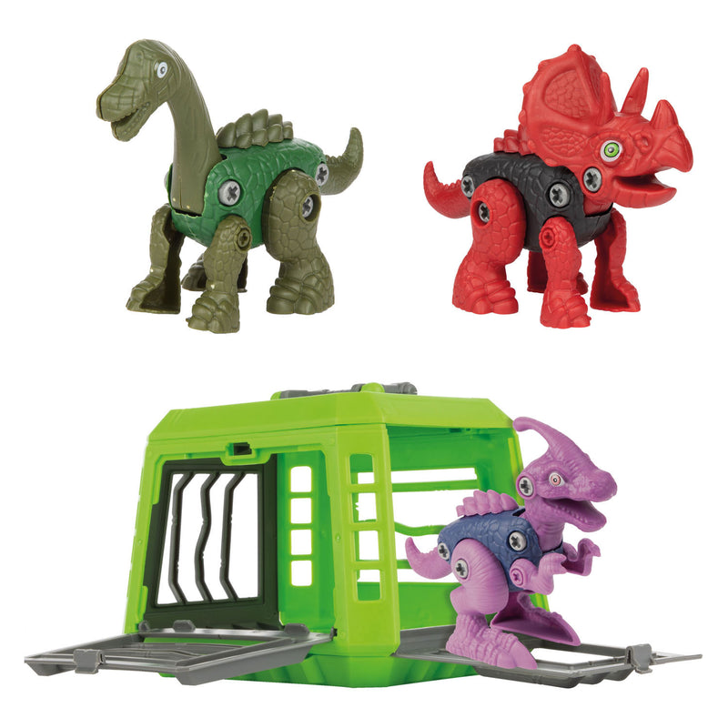 ギャラリービューアに画像をロードする, World of dinosaurs bouw een dino met kooi