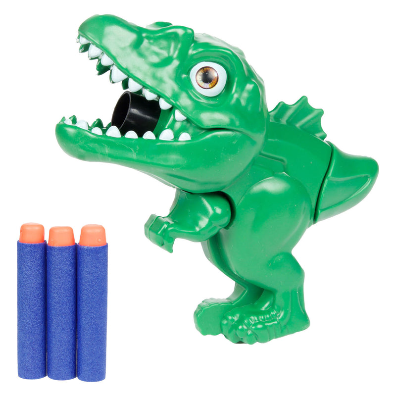 Load image into Gallery viewer, Toi-toys world of dinosaurs mini dinopistool met pijlen, 4dlg.