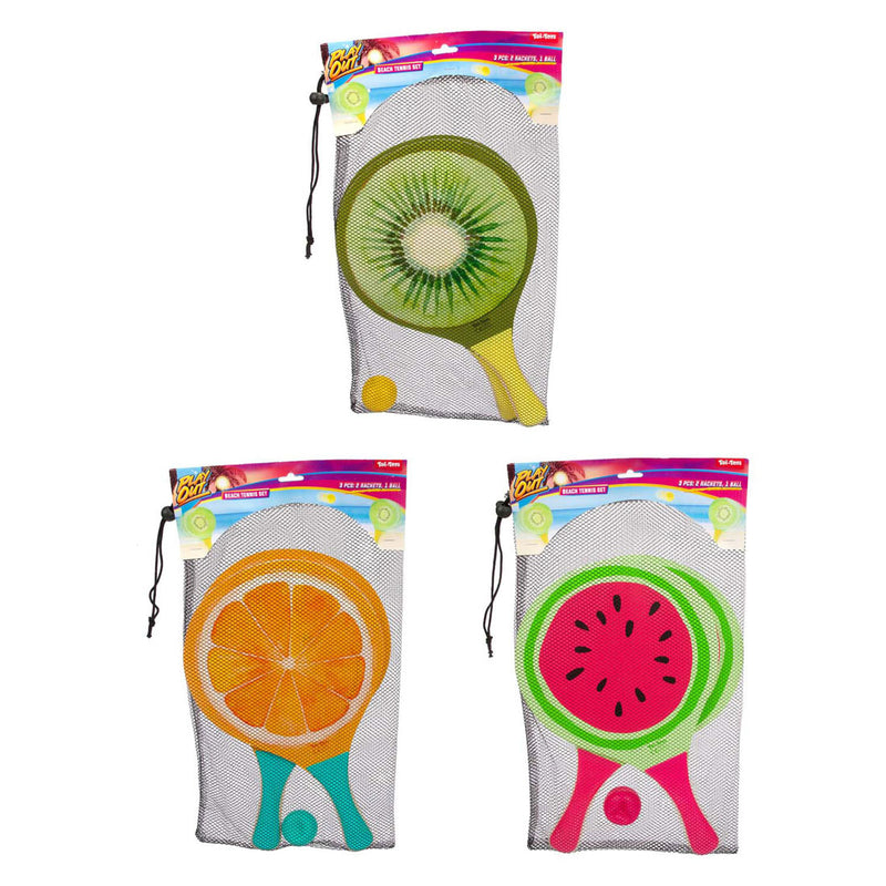 Load image into Gallery viewer, Toi-toys strand tennisset fruit, 3dlg.
