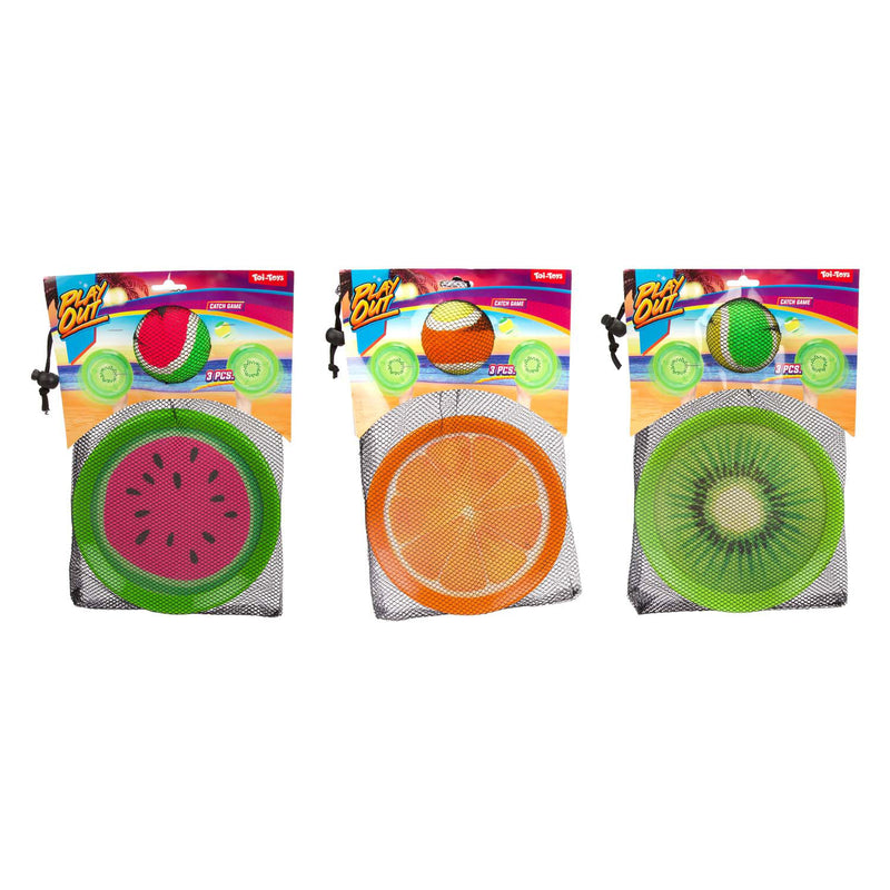 Afbeelding laden in galerijviewer, Toi-toys play out vangbalspel fruit,3dlg.