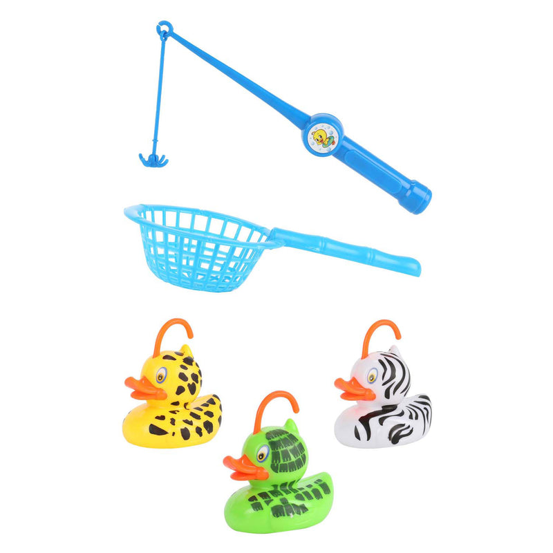 Load image into Gallery viewer, Toi-toys play out visspel vang de eend met hengel en net