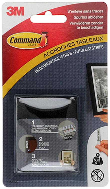 Cargue la imagen en el visor de la galería, 3m 1006170 - medium vastklikstr.donker | 10 stuks