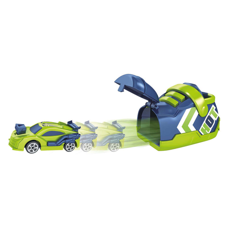 Load image into Gallery viewer, Toi-toys turbo racers rally auto met schoen afschieter
