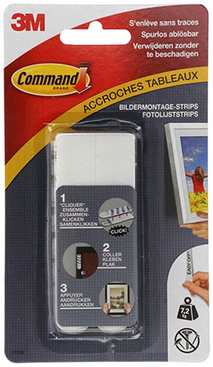 Cargue la imagen en el visor de la galería, 3m 1006167 - command grote vastklikstr. | 5 stuks