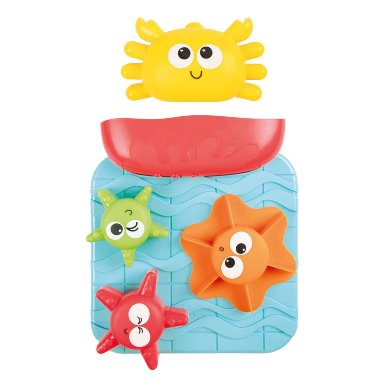 Afbeelding laden in galerijviewer, Toi-toys little stars badspeelgoed watermolen krab
