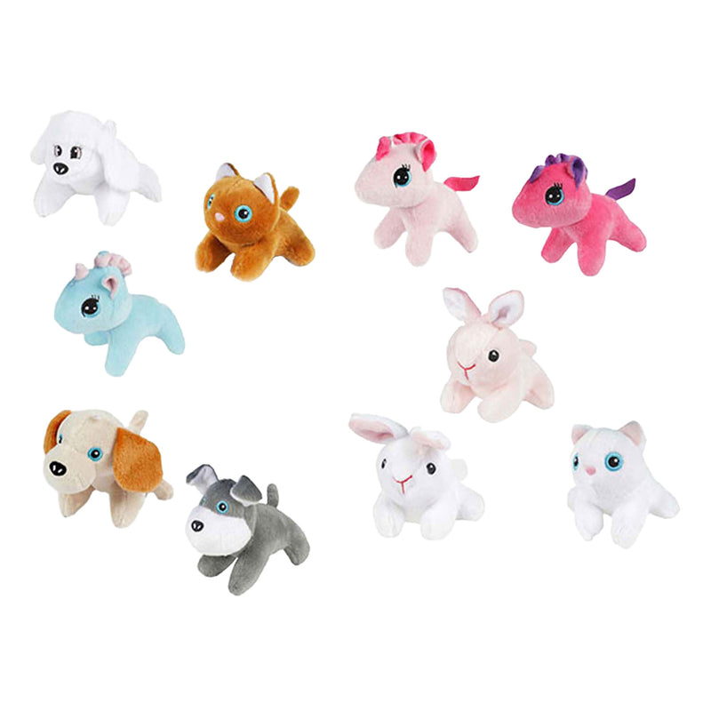 Load image into Gallery viewer, Toi-toys knuffel pluche dier in draagkoffer, 10cm