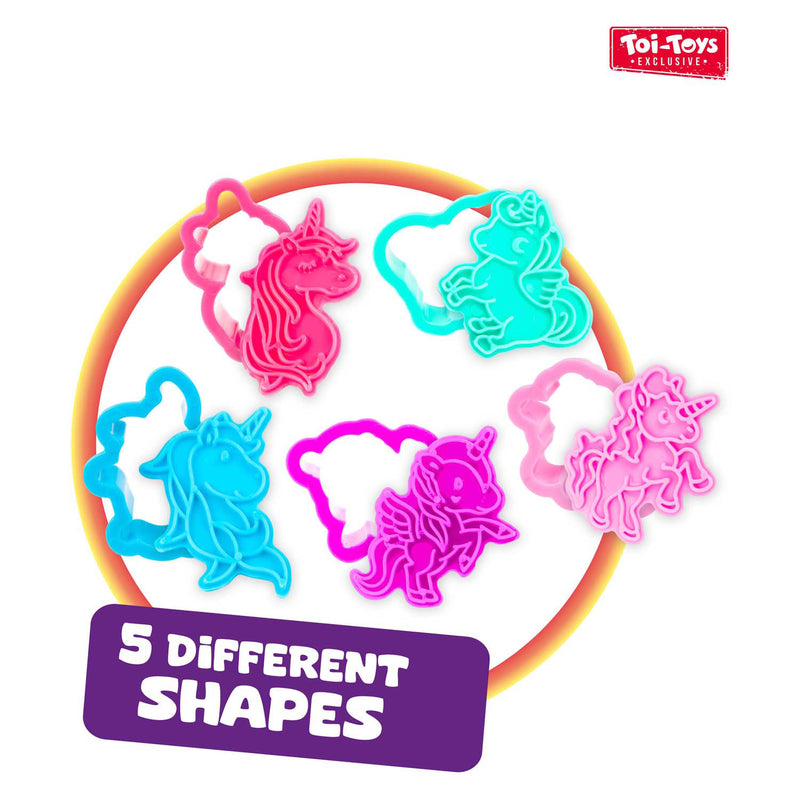 Afbeelding laden in galerijviewer, Toi-toys sculptidough kleiset eenhoorn, 5dlg.