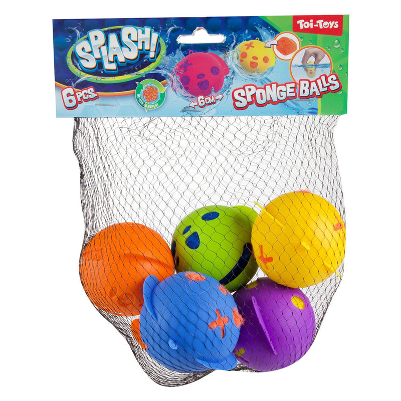 ギャラリービューアに画像をロードする, Toi-toys splash super splashballen 6 stuks 6cm