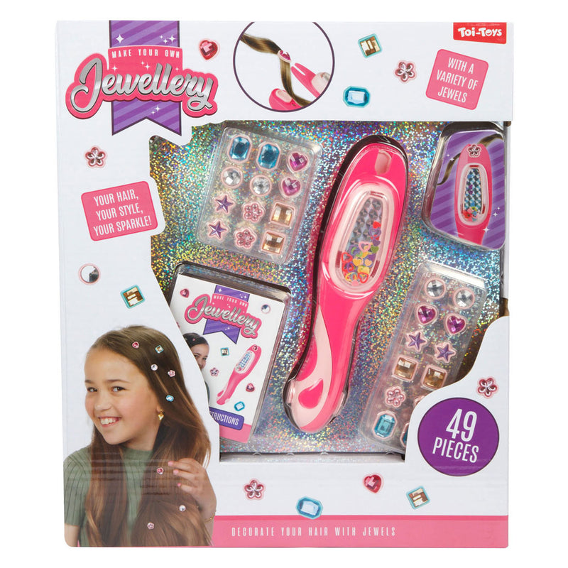 Afbeelding laden in galerijviewer, Toi-toys set haar versieren met juwelen - 49dlg.