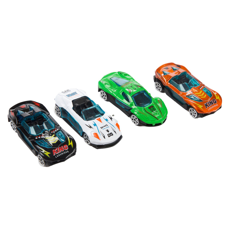 Chargez l'image dans la visionneuse de la galerie, Turbo racers opbergkoffer inclusief 8 metalen autos - 1:45
