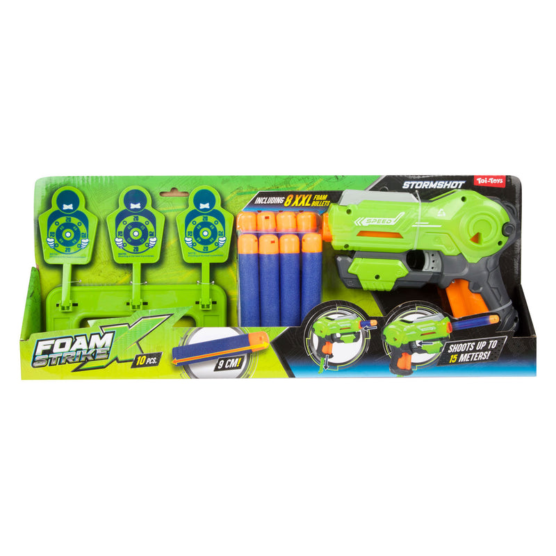 Chargez l'image dans la visionneuse de la galerie, Toi-toys foam strikex pistool met xl foampijlen en target - 10dlg.