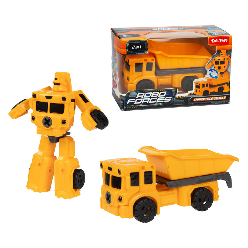 Laden Sie das Bild in Galerie -Viewer, Toi-toys roboforces mini truck - 2in1