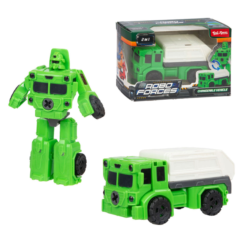 Laden Sie das Bild in Galerie -Viewer, Toi-toys roboforces mini truck - 2in1