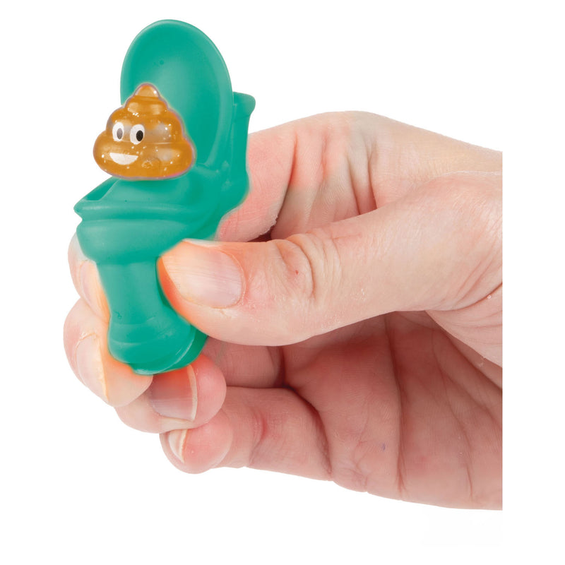 Chargez l'image dans la visionneuse de la galerie, Toi-toys funny poo knijptoiletten glitter drol set van 3 stuks 2 assorti