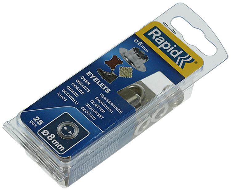 Afbeelding laden in galerijviewer, Rapid 1009445 - oogjes e2 - 8mm, 25 pcs | 5 stuks