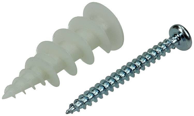 Chargez l'image dans la visionneuse de la galerie, Celo 1008008 - gipsplaatpluggen met schroef nylon 9gkdpz 50 stuks | 2 stuks