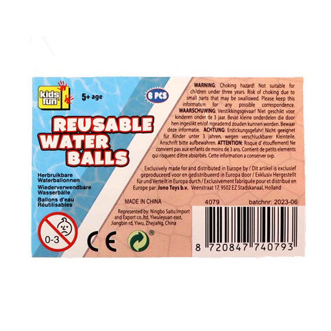 Load image into Gallery viewer, Jono Toys Hervulbare Waterballen, 6st.